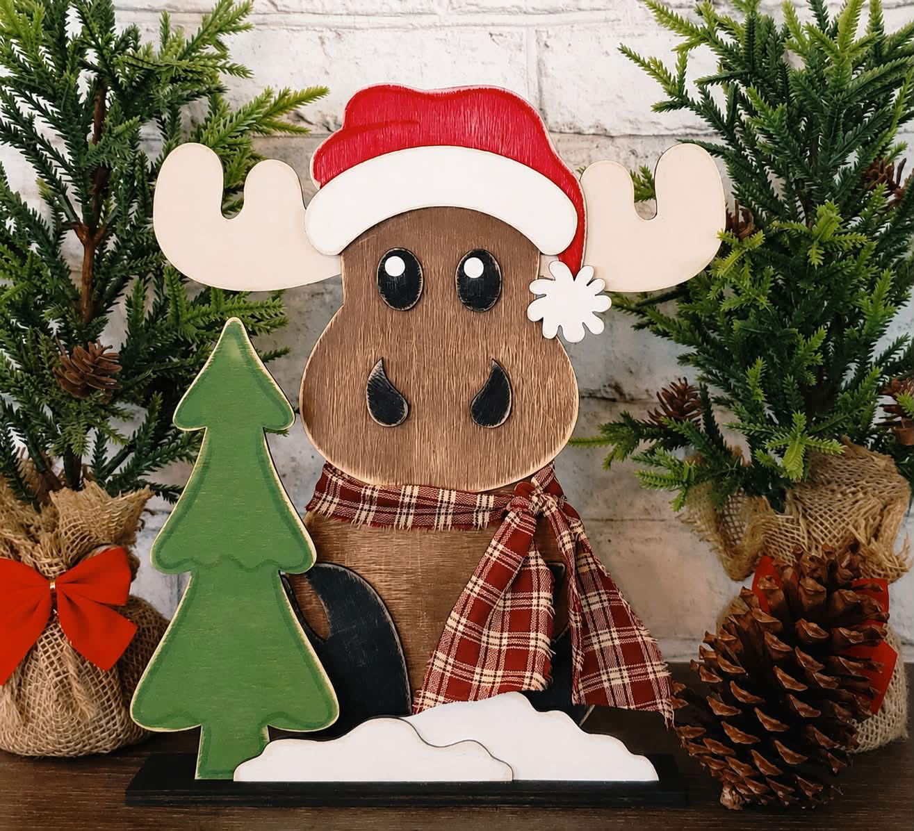 Christmas Moose Shelf Sitter Workshop | November 7